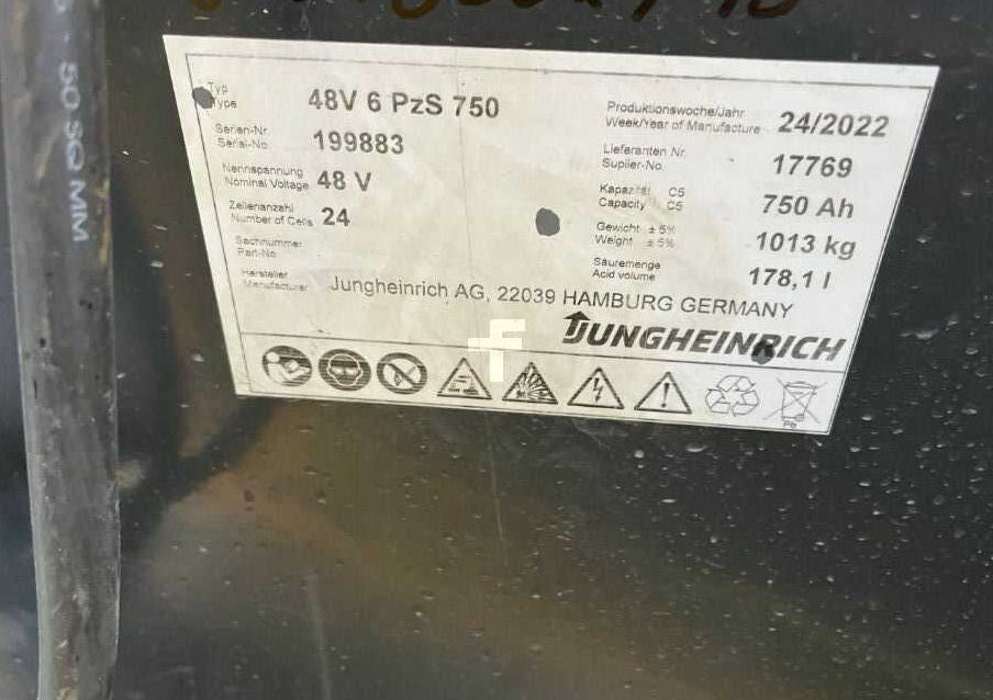 Jungheinrich EFG220 - Electrostivuitor: Foto 5 Jungheinrich EFG220 - Electrostivuitor: Foto 5