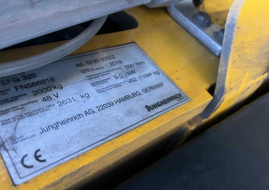 Jungheinrich EFG320 - Electrostivuitor: Foto 4 Jungheinrich EFG320 - Electrostivuitor: Foto 4