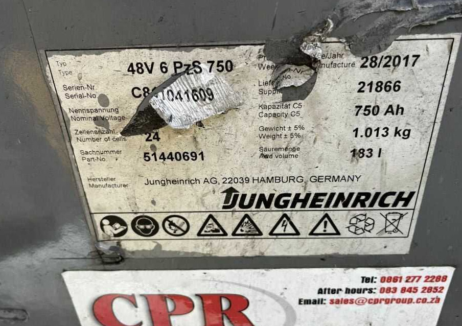Jungheinrich EFG320 - Electrostivuitor: Foto 5 Jungheinrich EFG320 - Electrostivuitor: Foto 5
