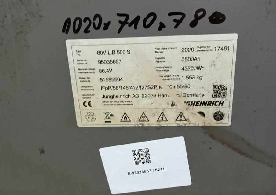 Jungheinrich EFG425k - Electrostivuitor: Foto 5 Jungheinrich EFG425k - Electrostivuitor: Foto 5