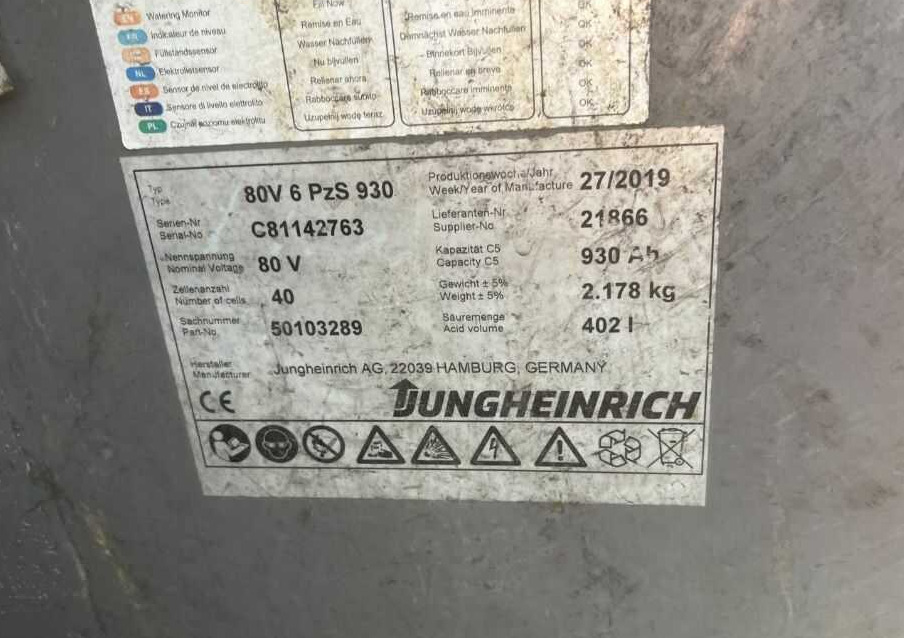 Jungheinrich EFG550 - Electrostivuitor: Foto 4 Jungheinrich EFG550 - Electrostivuitor: Foto 4