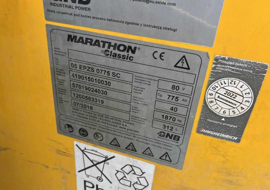 Jungheinrich EFGS30 - Electrostivuitor: Foto 5 Jungheinrich EFGS30 - Electrostivuitor: Foto 5