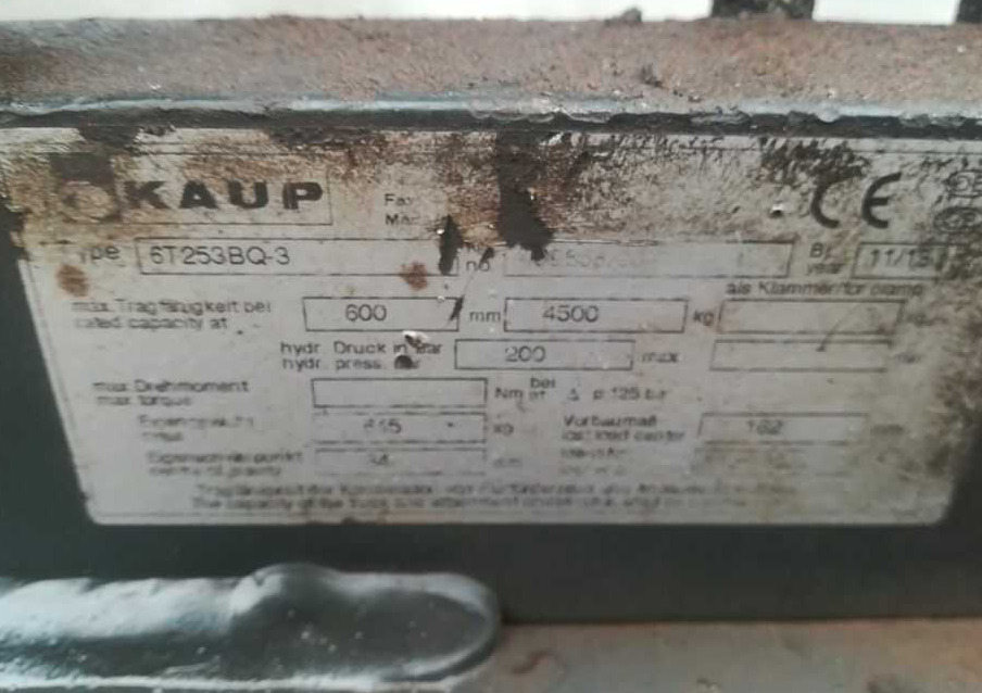 Kaup 6T253BQ-3 - Furci pentru Stivuitor: Foto 5 Kaup 6T253BQ-3 - Furci pentru Stivuitor: Foto 5