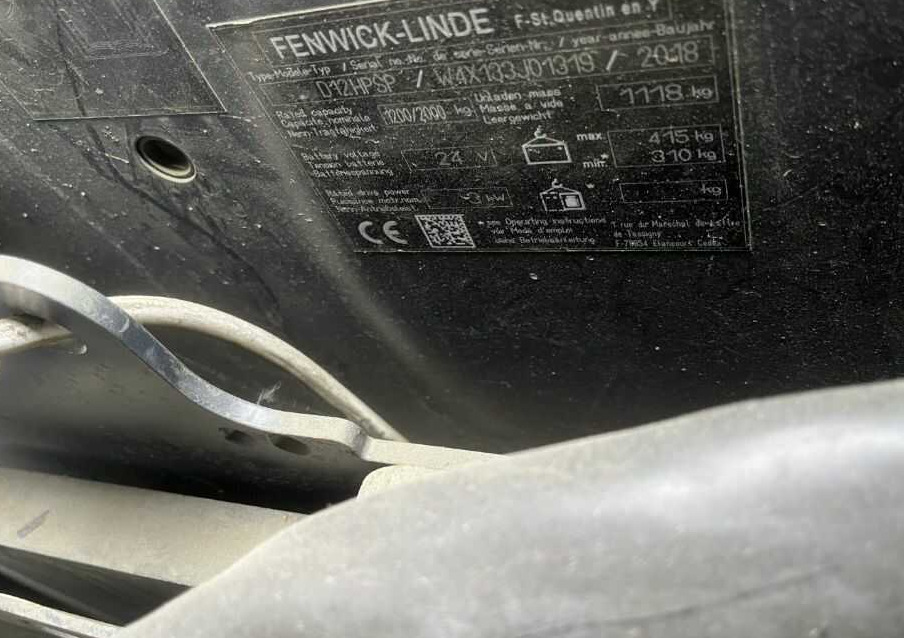 Linde D12HPSP - Transpalet la mare înălţime: Foto 4 Linde D12HPSP - Transpalet la mare înălţime: Foto 4