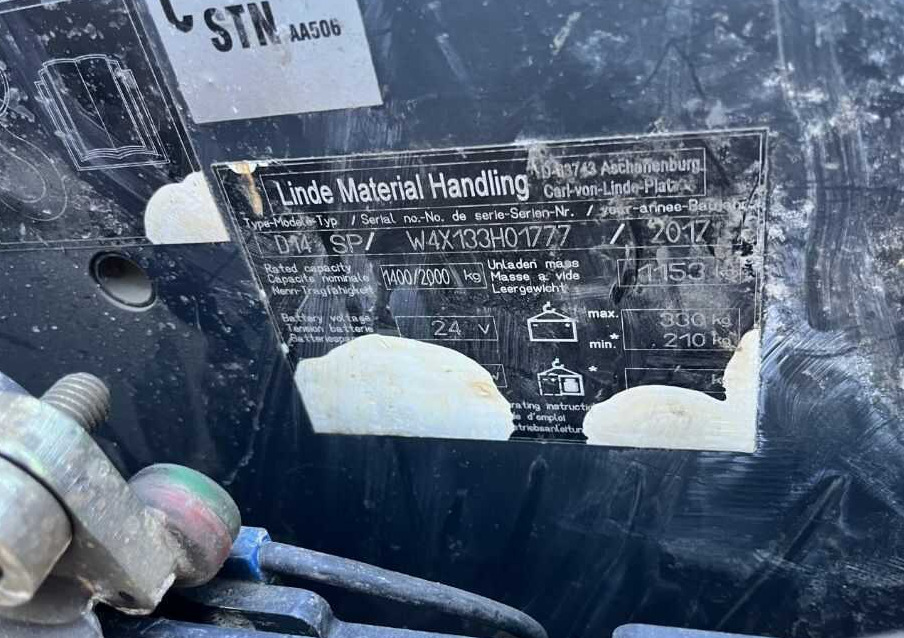 Linde D14SP - Transpalet la mare înălţime: Foto 4 Linde D14SP - Transpalet la mare înălţime: Foto 4