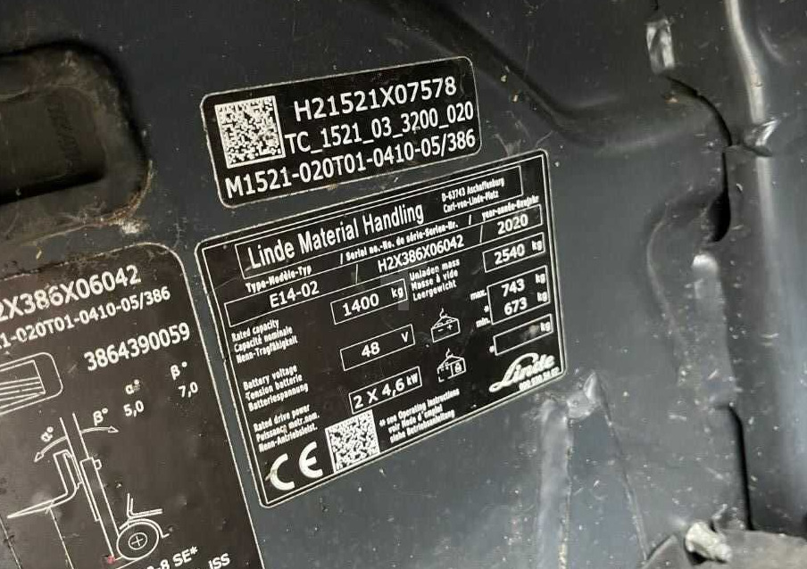 Linde E14-02 - Electrostivuitor: Foto 4 Linde E14-02 - Electrostivuitor: Foto 4