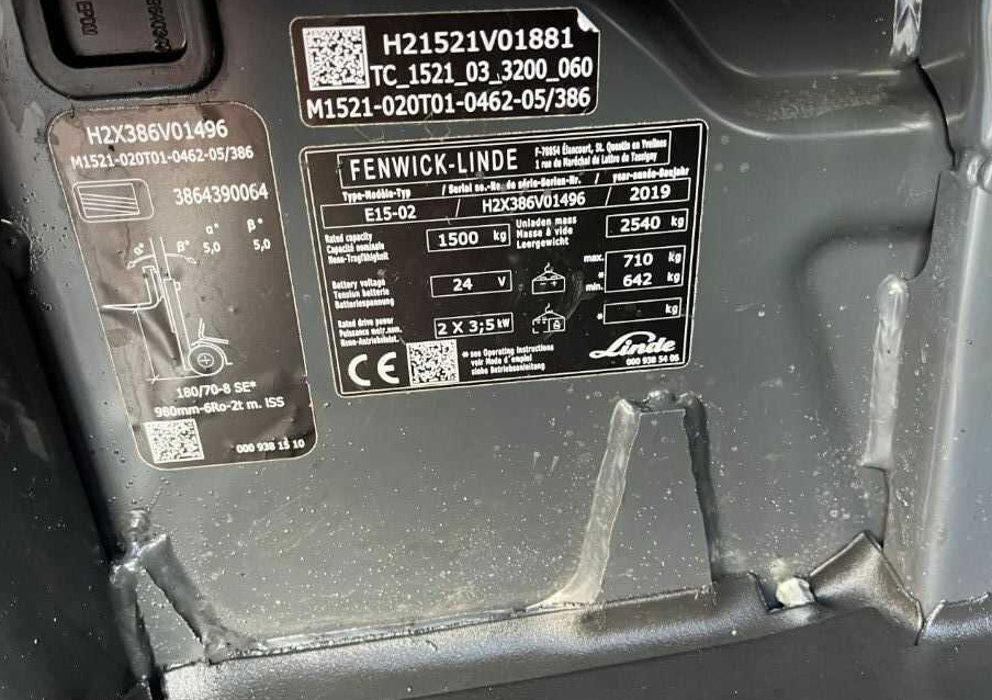 Linde E15-02 - Electrostivuitor: Foto 4 Linde E15-02 - Electrostivuitor: Foto 4