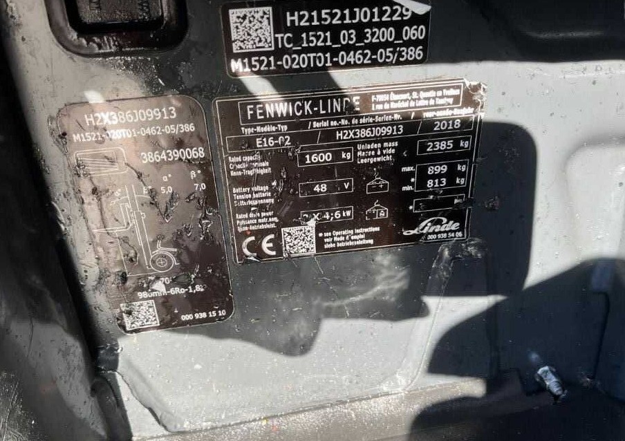 Linde E16-02 - Electrostivuitor: Foto 4 Linde E16-02 - Electrostivuitor: Foto 4