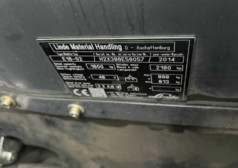 Linde E16-02 - Electrostivuitor: Foto 4 Linde E16-02 - Electrostivuitor: Foto 4