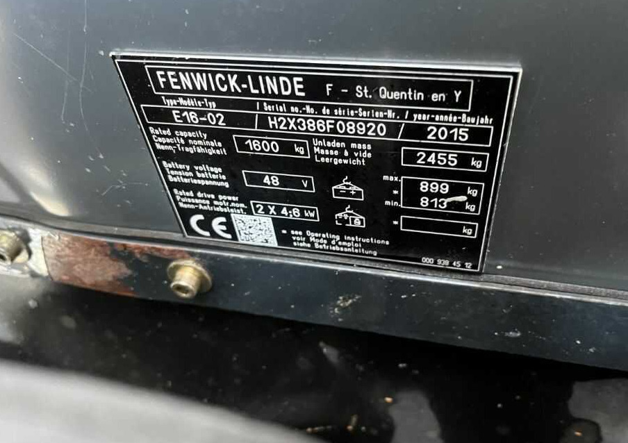 Linde E16-02 - Electrostivuitor: Foto 4 Linde E16-02 - Electrostivuitor: Foto 4