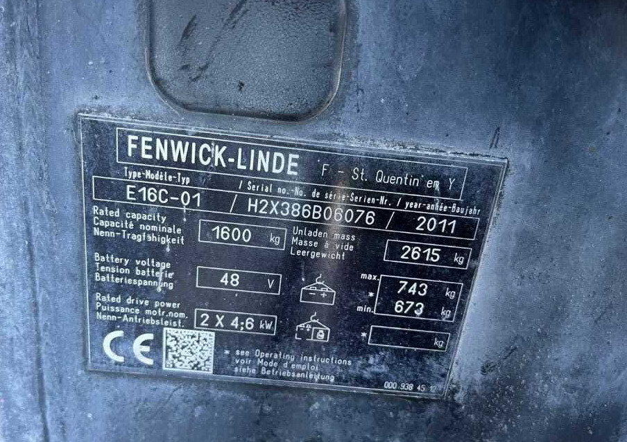 Linde E16C-01 - Electrostivuitor: Foto 4 Linde E16C-01 - Electrostivuitor: Foto 4