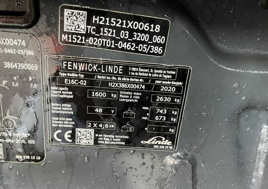 Linde E16C-02 - Electrostivuitor: Foto 4 Linde E16C-02 - Electrostivuitor: Foto 4