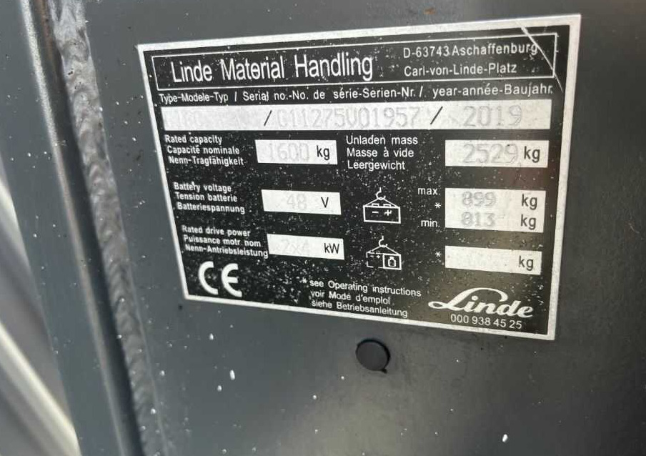 Linde E16C - Electrostivuitor: Foto 4 Linde E16C - Electrostivuitor: Foto 4