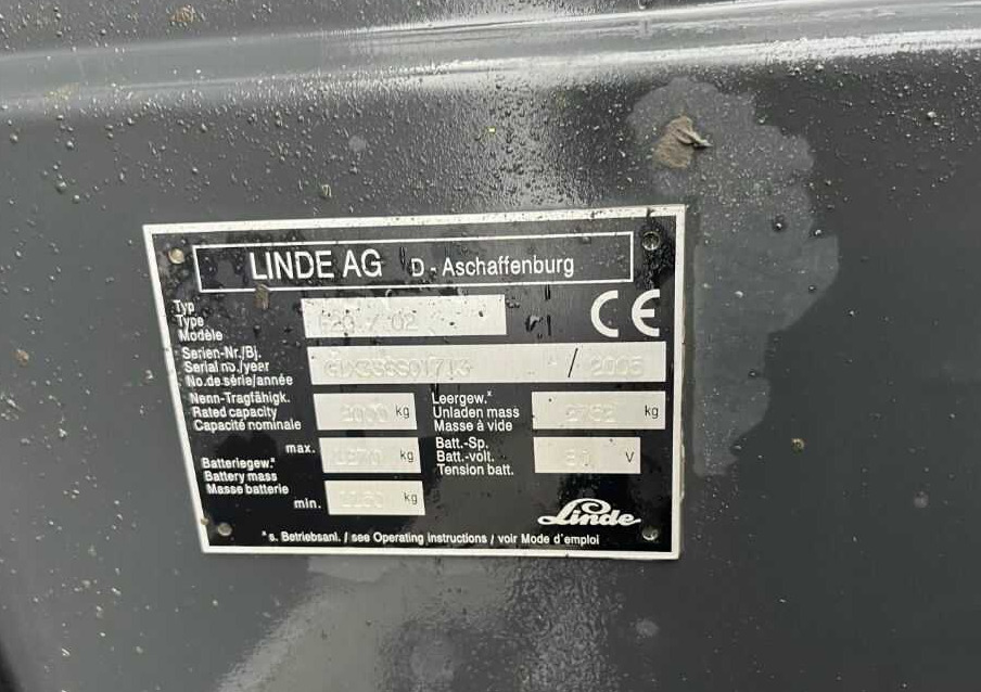 Linde E20 - Electrostivuitor: Foto 4 Linde E20 - Electrostivuitor: Foto 4