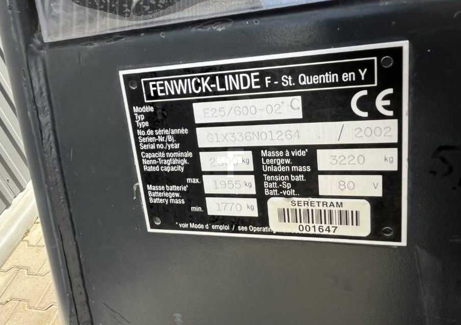 Linde E25 - Electrostivuitor: Foto 4 Linde E25 - Electrostivuitor: Foto 4