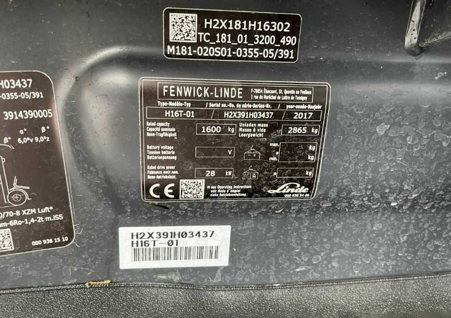 Linde H16T-01 - Stivuitor GPL: Foto 4 Linde H16T-01 - Stivuitor GPL: Foto 4