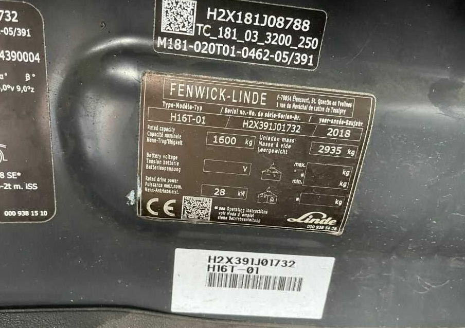 Linde H16T-01 - Stivuitor GPL: Foto 4 Linde H16T-01 - Stivuitor GPL: Foto 4