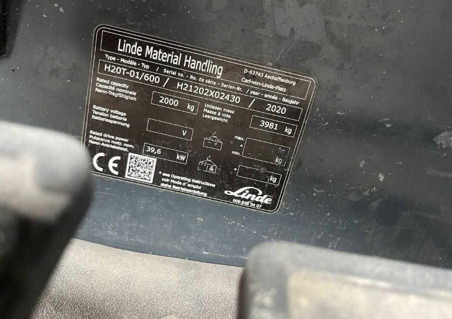Linde H20T-01/600 - Stivuitor GPL: Foto 4 Linde H20T-01/600 - Stivuitor GPL: Foto 4