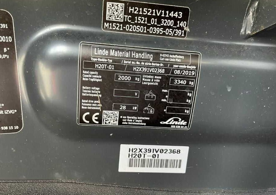 Linde H20T-01 - Stivuitor GPL: Foto 4 Linde H20T-01 - Stivuitor GPL: Foto 4