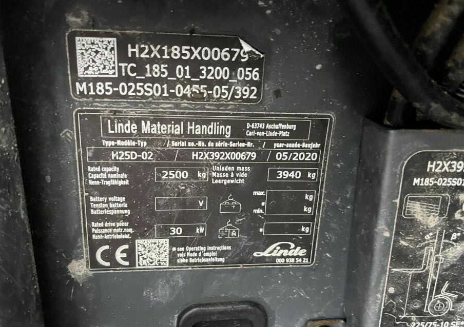 Linde H25D-02 - Stivuitor diesel: Foto 4 Linde H25D-02 - Stivuitor diesel: Foto 4
