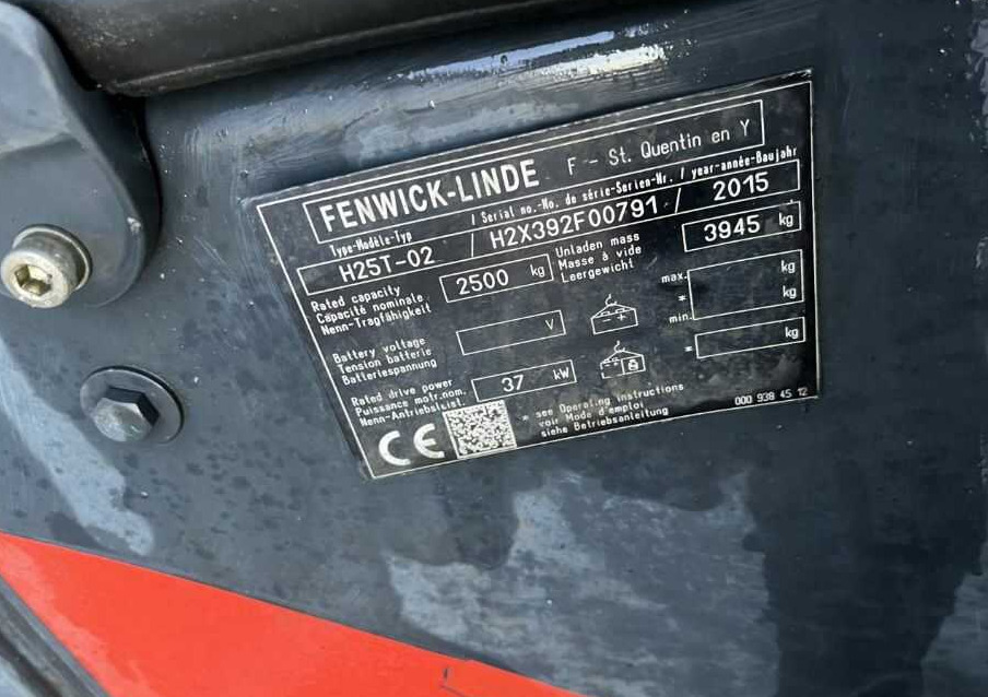 Linde H25T-01 - Stivuitor GPL: Foto 4 Linde H25T-01 - Stivuitor GPL: Foto 4
