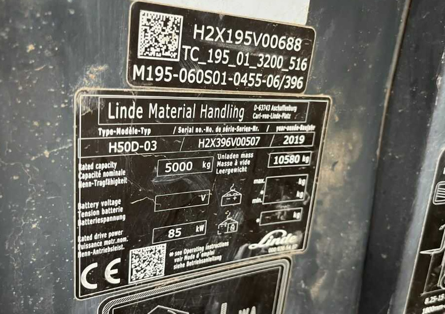 Linde H50D-03 - Stivuitor diesel: Foto 5 Linde H50D-03 - Stivuitor diesel: Foto 5
