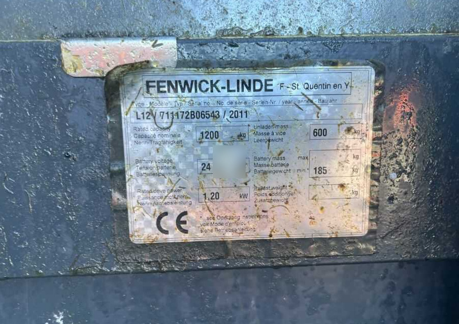 Linde L12 - Transpalet la mare înălţime: Foto 4 Linde L12 - Transpalet la mare înălţime: Foto 4