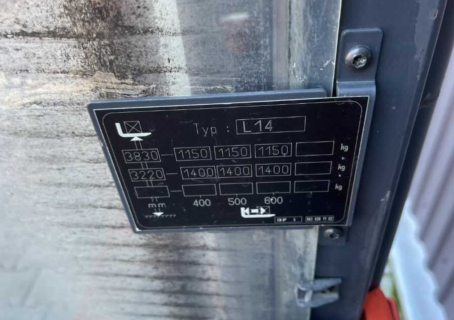 Linde L14 - Transpalet la mare înălţime: Foto 5 Linde L14 - Transpalet la mare înălţime: Foto 5