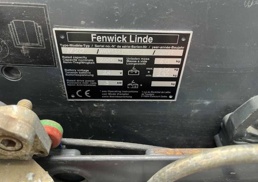 Linde N20 - Stivuitorul selector: Foto 4 Linde N20 - Stivuitorul selector: Foto 4