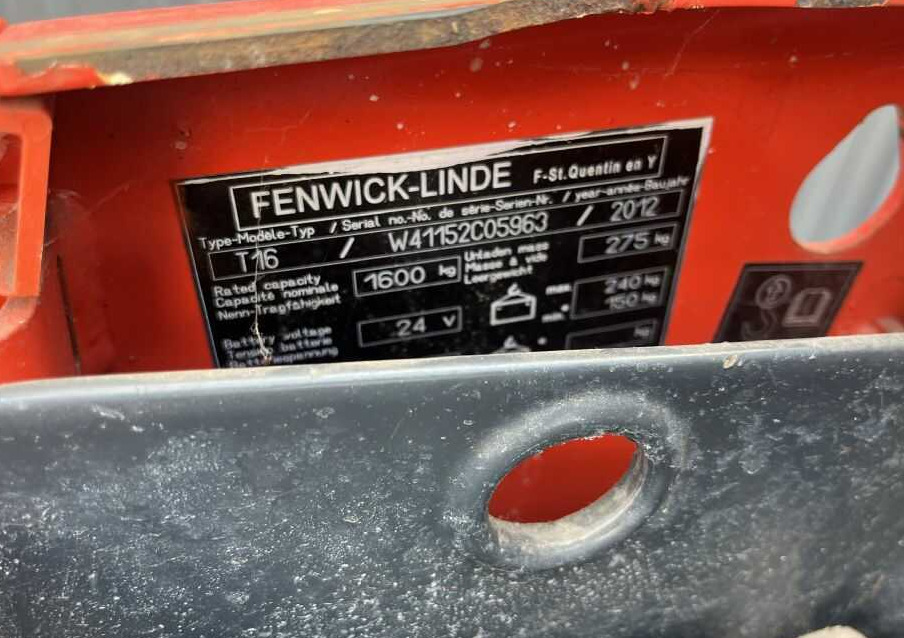 Leasing de  Linde T16 Linde T16: Foto 6