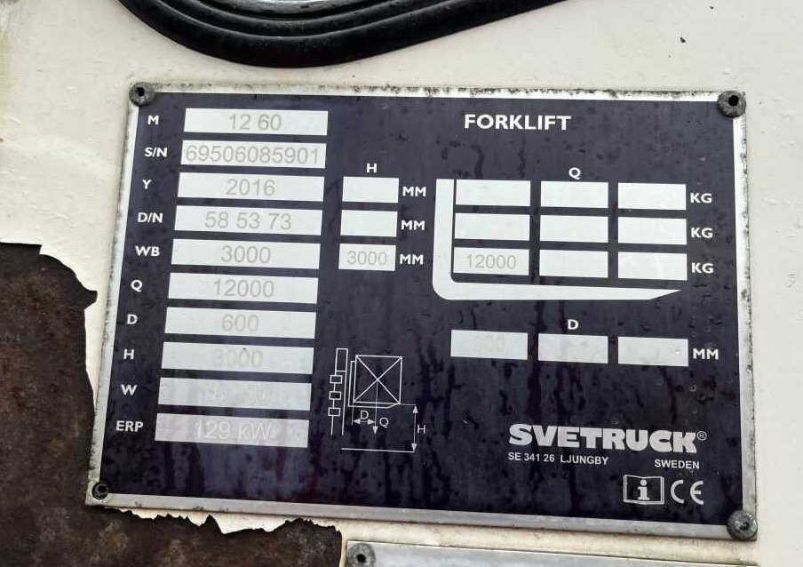 Svetruck 1260 - Stivuitor diesel: Foto 4 Svetruck 1260 - Stivuitor diesel: Foto 4
