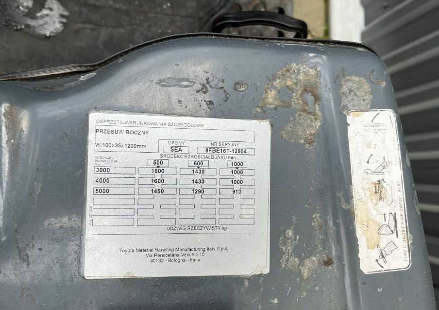 Toyota 8FBE16T - Electrostivuitor: Foto 5 Toyota 8FBE16T - Electrostivuitor: Foto 5