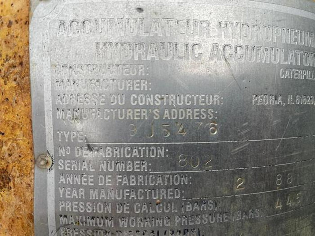 Caterpillar HG/08 VERRIN BENNE 769C 769D 771C 771D - - Suspensie: Foto 5 Caterpillar HG/08 VERRIN BENNE 769C 769D 771C 771D - - Suspensie: Foto 5