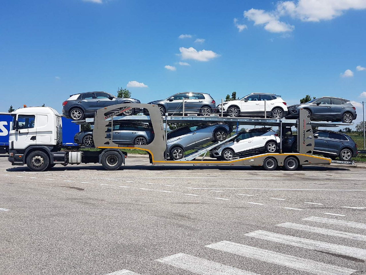 Semiremorcă transport auto nou Car Carrier: Foto 11