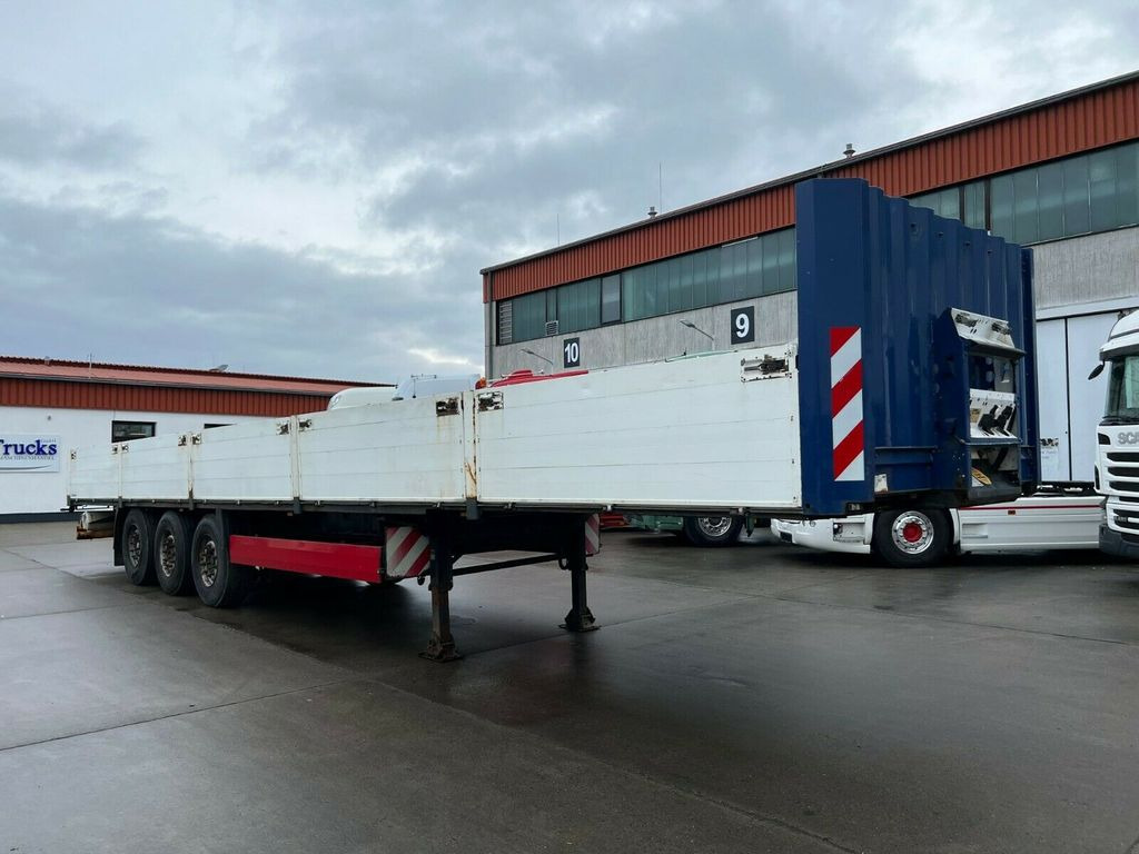 Krone SD * 3 ACHS * PRITSCHE * LIFTACHSE * BORDWÄNDE - Semiremorcă platformă: Foto 1 Krone SD * 3 ACHS * PRITSCHE * LIFTACHSE * BORDWÄNDE - Semiremorcă platformă: Foto 1