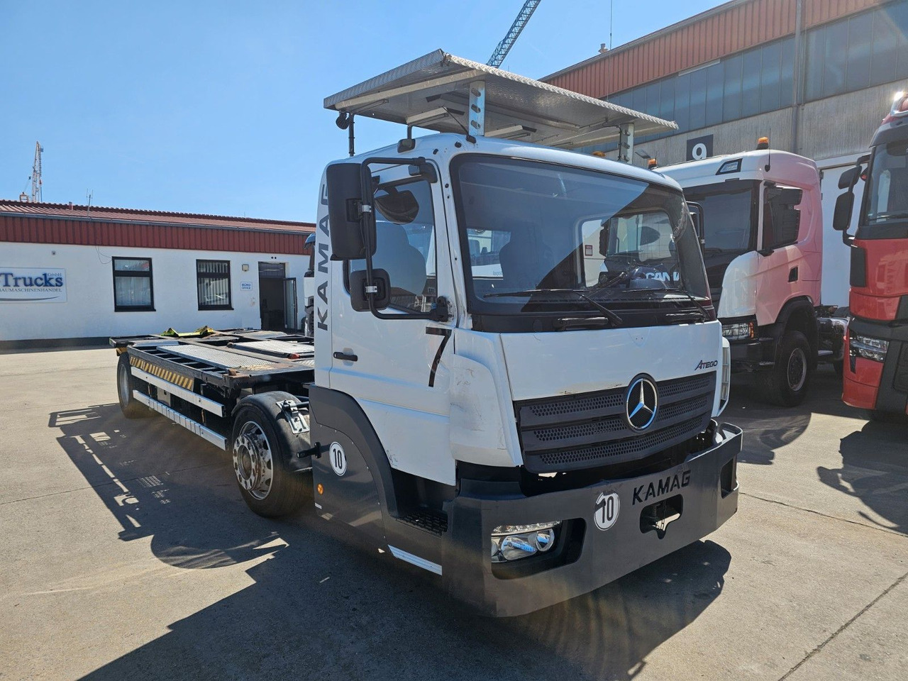 Mercedes-Benz KAMAG * WBH25 * UMSETZER * KLIMA * STANDHEIZ. * - Camion transport containere/ Swap body: Foto 3 Mercedes-Benz KAMAG * WBH25 * UMSETZER * KLIMA * STANDHEIZ. * - Camion transport containere/ Swap body: Foto 3