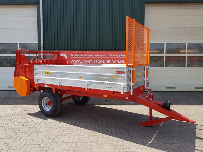 Meststrooier 5T - Nieuw - Maşină de împrăştiat gunoi de grajd: Foto 1 Meststrooier 5T - Nieuw - Maşină de împrăştiat gunoi de grajd: Foto 1