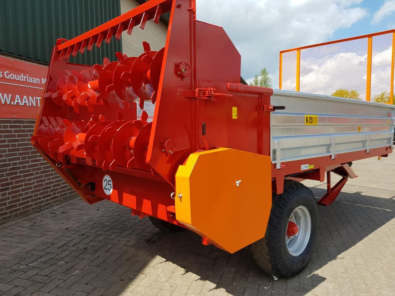 Meststrooier 5T - Nieuw - Maşină de împrăştiat gunoi de grajd: Foto 4 Meststrooier 5T - Nieuw - Maşină de împrăştiat gunoi de grajd: Foto 4