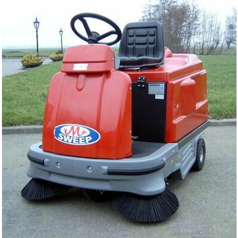 Zit - veegzuigmachine 110 cm - Mașină de măturat industrială: Foto 1 Zit - veegzuigmachine 110 cm - Mașină de măturat industrială: Foto 1