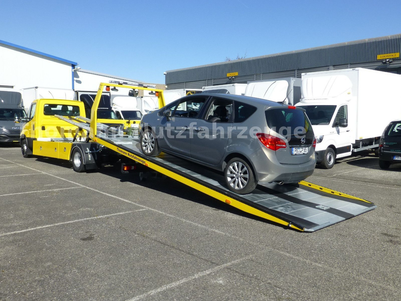 Maşină de tractare nou Iveco DAILY 72C18 Schiebeplateu Luftfed Navi: Foto 7