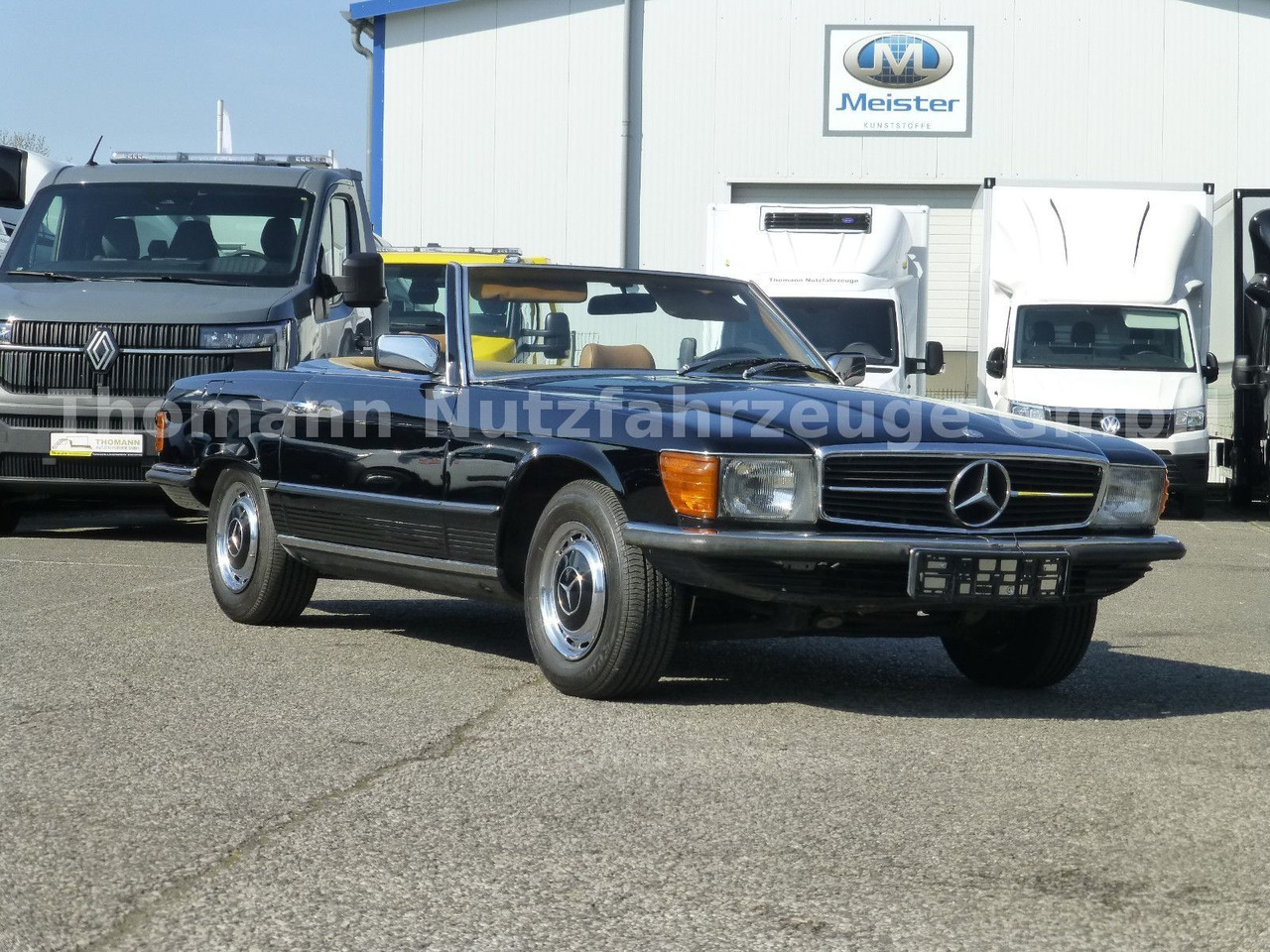 Mercedes-Benz 450 SL 107 Roadster Lack und Verdeck Neu! - Automobil: Foto 1 Mercedes-Benz 450 SL 107 Roadster Lack und Verdeck Neu! - Automobil: Foto 1