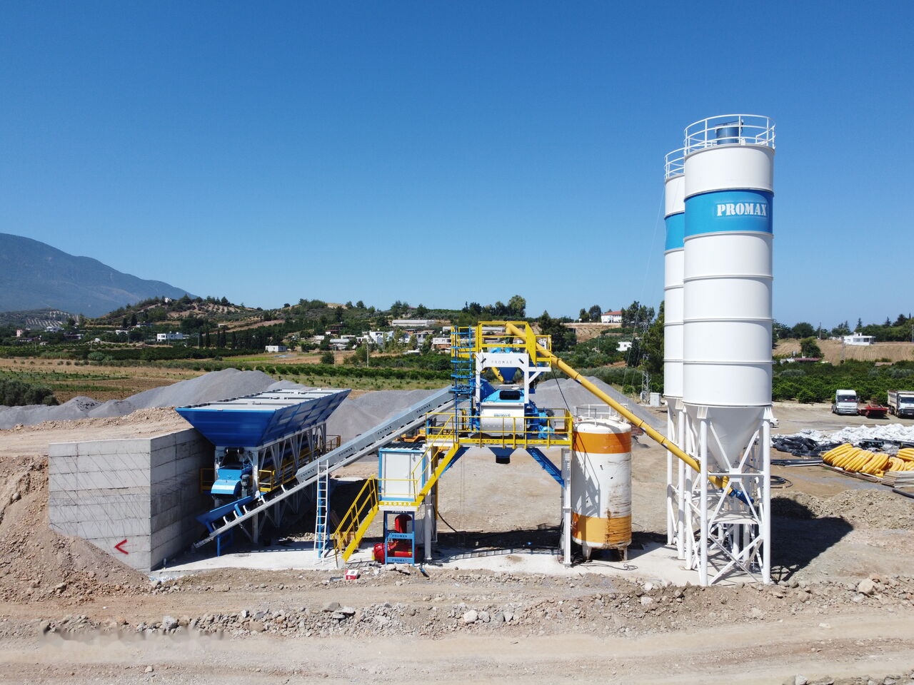 Promax Compact Concrete Batching Plant C100-TWN-LINE (100m3/h) - Staţie de betoane: Foto 2 Promax Compact Concrete Batching Plant C100-TWN-LINE (100m3/h) - Staţie de betoane: Foto 2