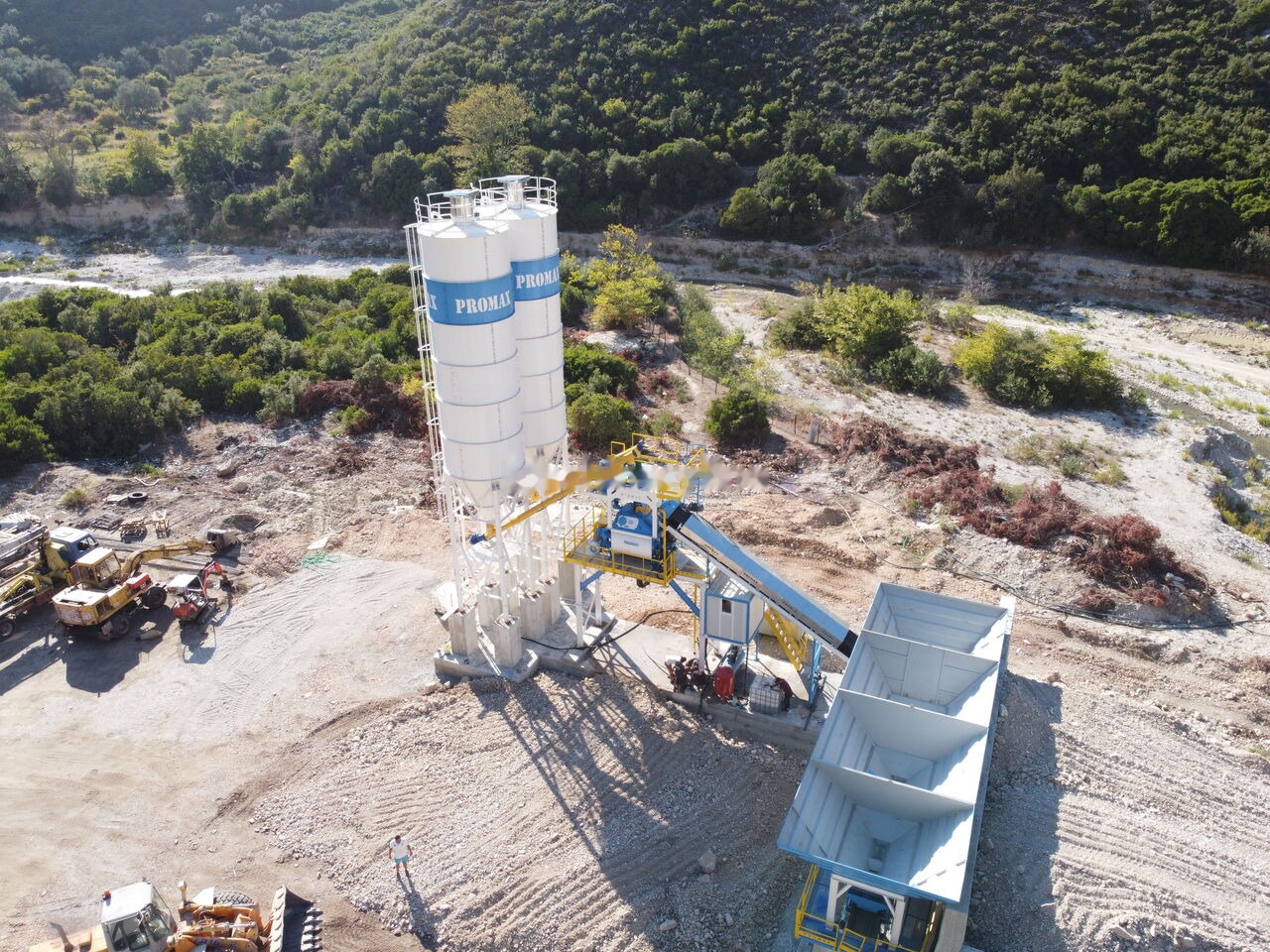 Promax Compact Concrete Batching Plant C100-TWN-LINE (100m3/h) - Staţie de betoane: Foto 3 Promax Compact Concrete Batching Plant C100-TWN-LINE (100m3/h) - Staţie de betoane: Foto 3