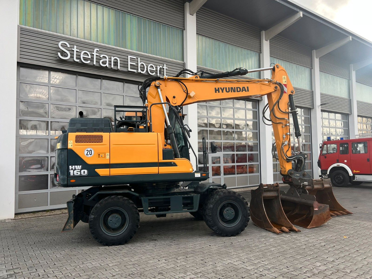 Hyundai HW 160 / OQ 65 / nur 714h! / Löffelpaket - Alte utilaje: Foto 2 Hyundai HW 160 / OQ 65 / nur 714h! / Löffelpaket - Alte utilaje: Foto 2