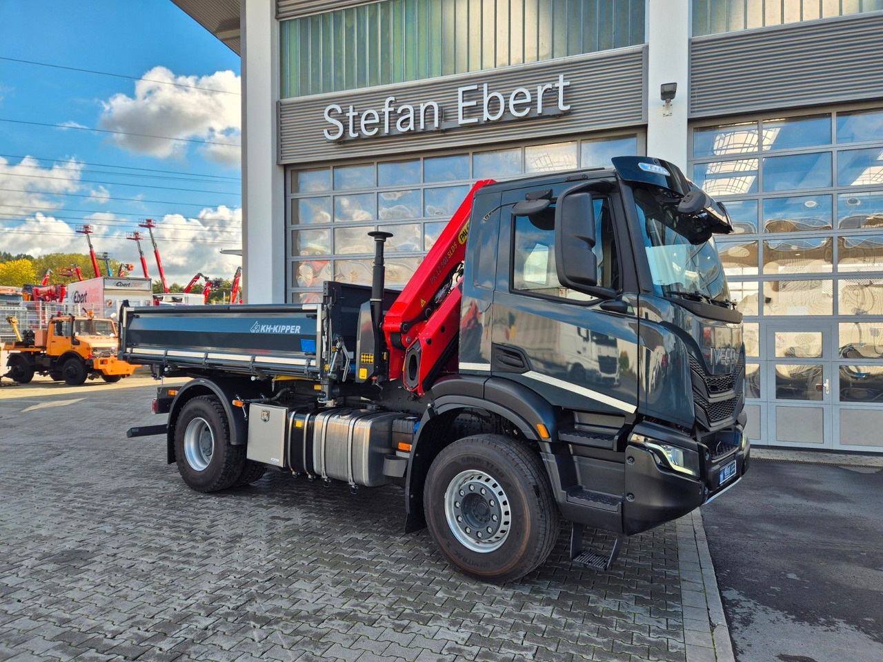 Iveco AD200X46/P HR OFF Palfinger PK 12.501 Funk AHK - Camion basculantă, Camion cu macara: Foto 5 Iveco AD200X46/P HR OFF Palfinger PK 12.501 Funk AHK - Camion basculantă, Camion cu macara: Foto 5