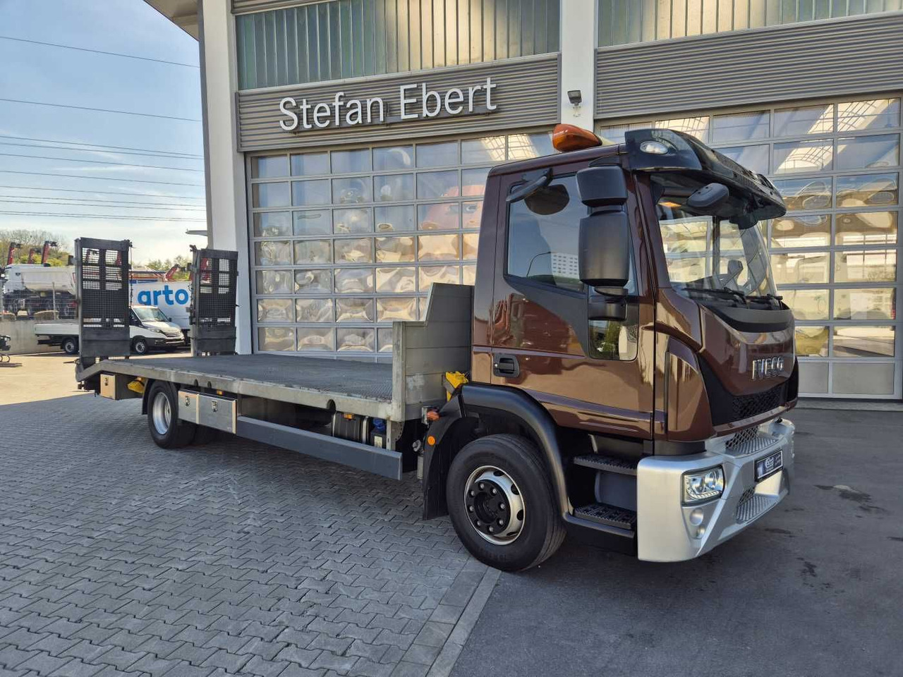 Iveco Eurocargo ML140E25/P Maschinentransporter Winde - Camion transport auto: Foto 3 Iveco Eurocargo ML140E25/P Maschinentransporter Winde - Camion transport auto: Foto 3