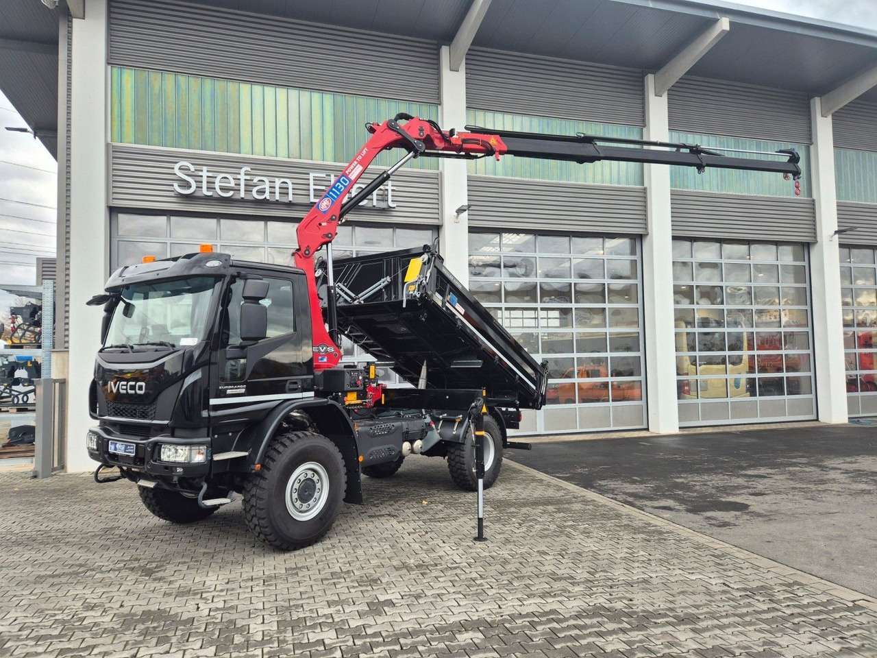 Iveco Eurocargo ML150E32WS 4x4 Kran HMF 1130K Funk AHK - Camion basculantă, Camion cu macara: Foto 4 Iveco Eurocargo ML150E32WS 4x4 Kran HMF 1130K Funk AHK - Camion basculantă, Camion cu macara: Foto 4