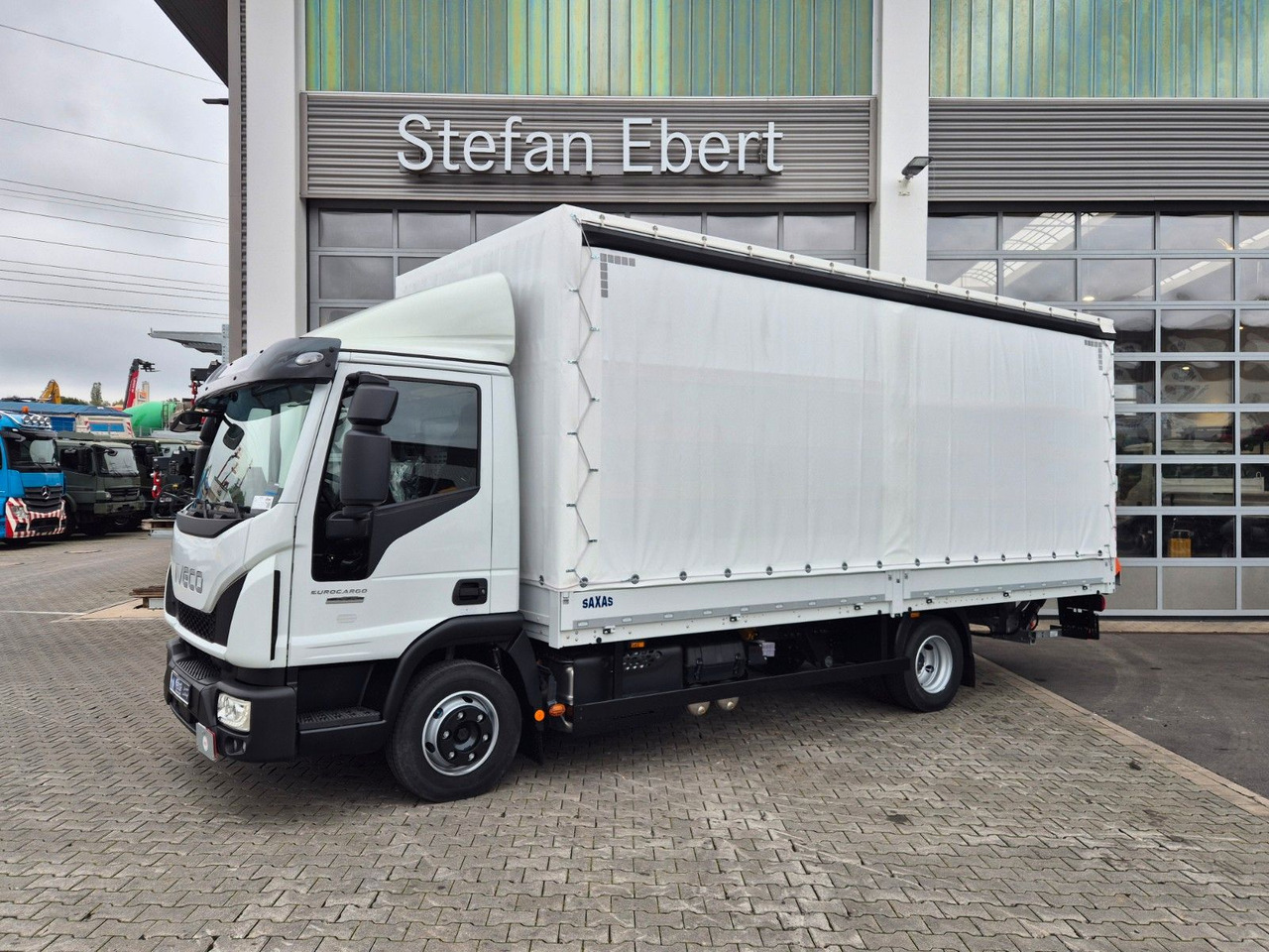 Iveco Eurocargo ML75E19/P LBW Spoiler Klima 3 Sitze - Autoutilitară cu prelată: Foto 3 Iveco Eurocargo ML75E19/P LBW Spoiler Klima 3 Sitze - Autoutilitară cu prelată: Foto 3