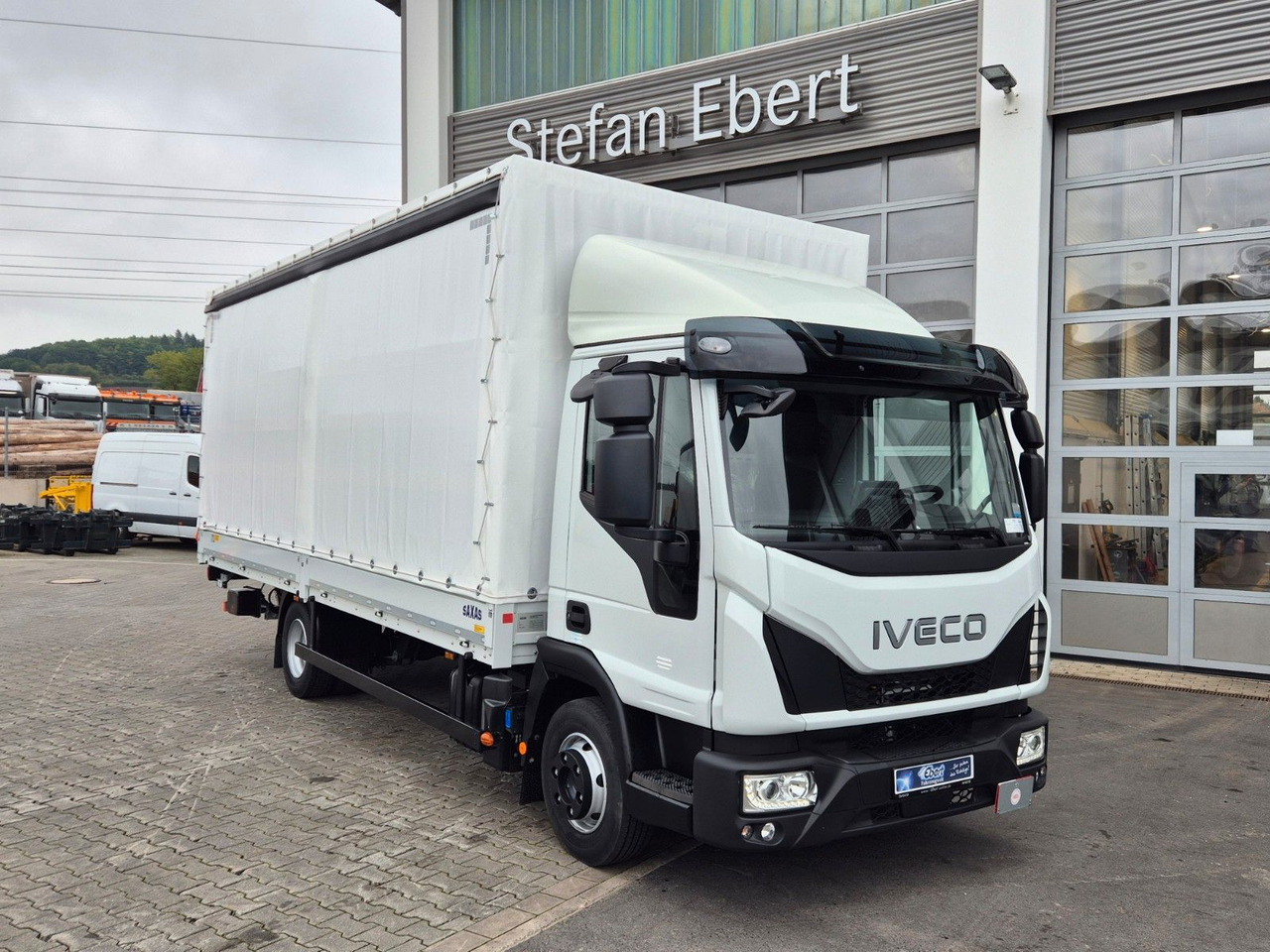 Iveco Eurocargo ML75E19/P LBW Spoiler Klima 3 Sitze - Autoutilitară cu prelată: Foto 2 Iveco Eurocargo ML75E19/P LBW Spoiler Klima 3 Sitze - Autoutilitară cu prelată: Foto 2