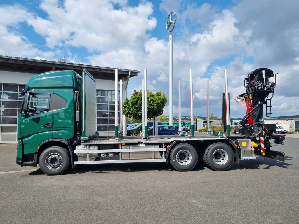 Iveco X-WAY AS300X57ZP ON+ 6x4 Palfinger Epsilon M12 Z - Camion forestier, Camion cu macara: Foto 4 Iveco X-WAY AS300X57ZP ON+ 6x4 Palfinger Epsilon M12 Z - Camion forestier, Camion cu macara: Foto 4